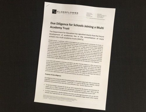 Briefing Paper: Due Diligence for Schools joining a Multi Academy Trust